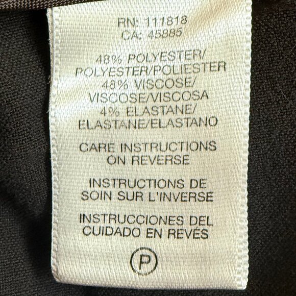 Michael Kors Dark Brown Paper Bag Shorts‎ Size 14 - Picture 6 of 6